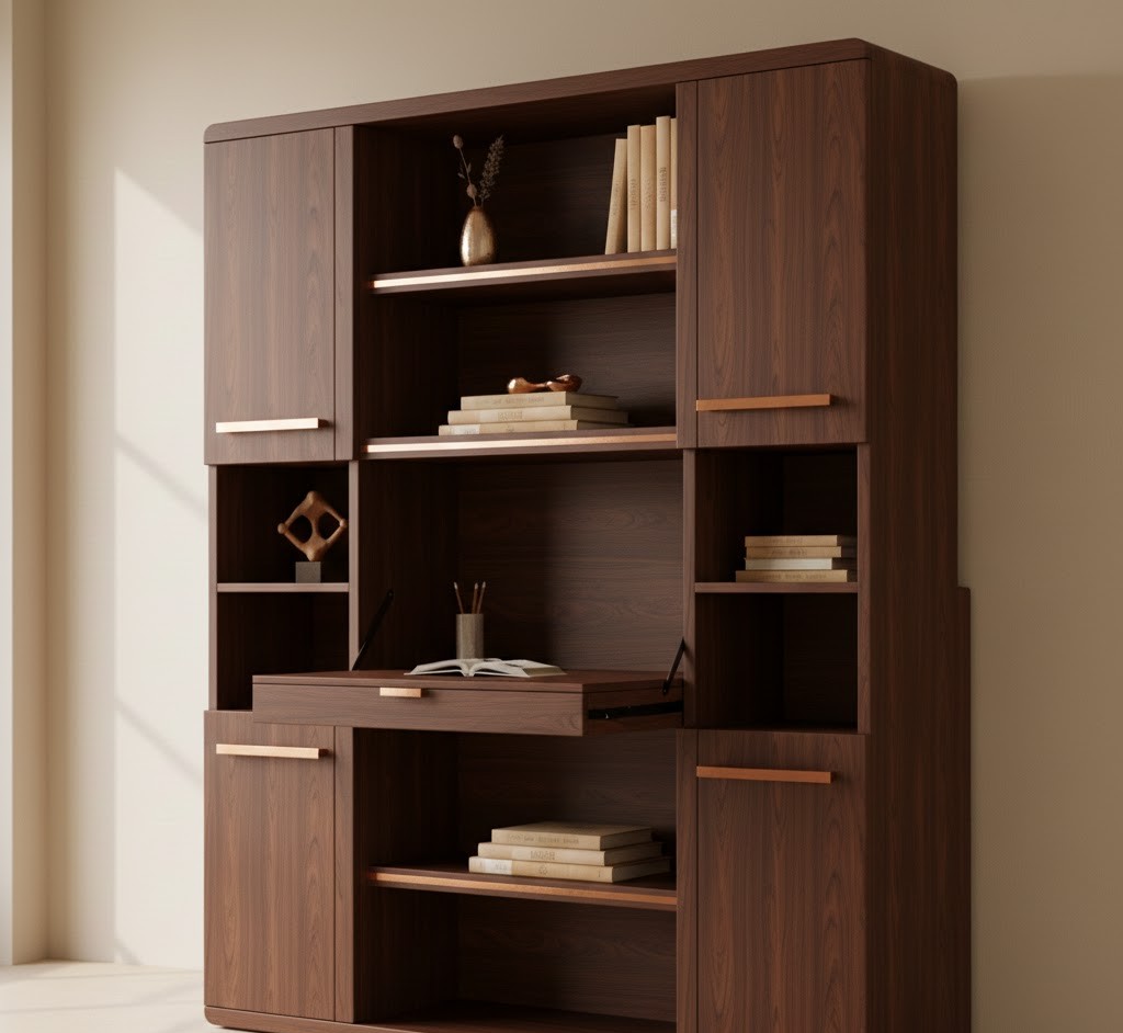 Multi-functionele houten kast